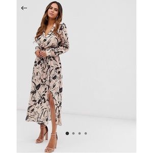 ASOS Floral Wrap Dress - Size 4